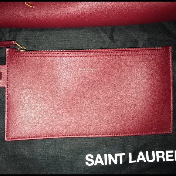 SAINT LAURENT Tote & Zip Wallet - Picture 4 of 6